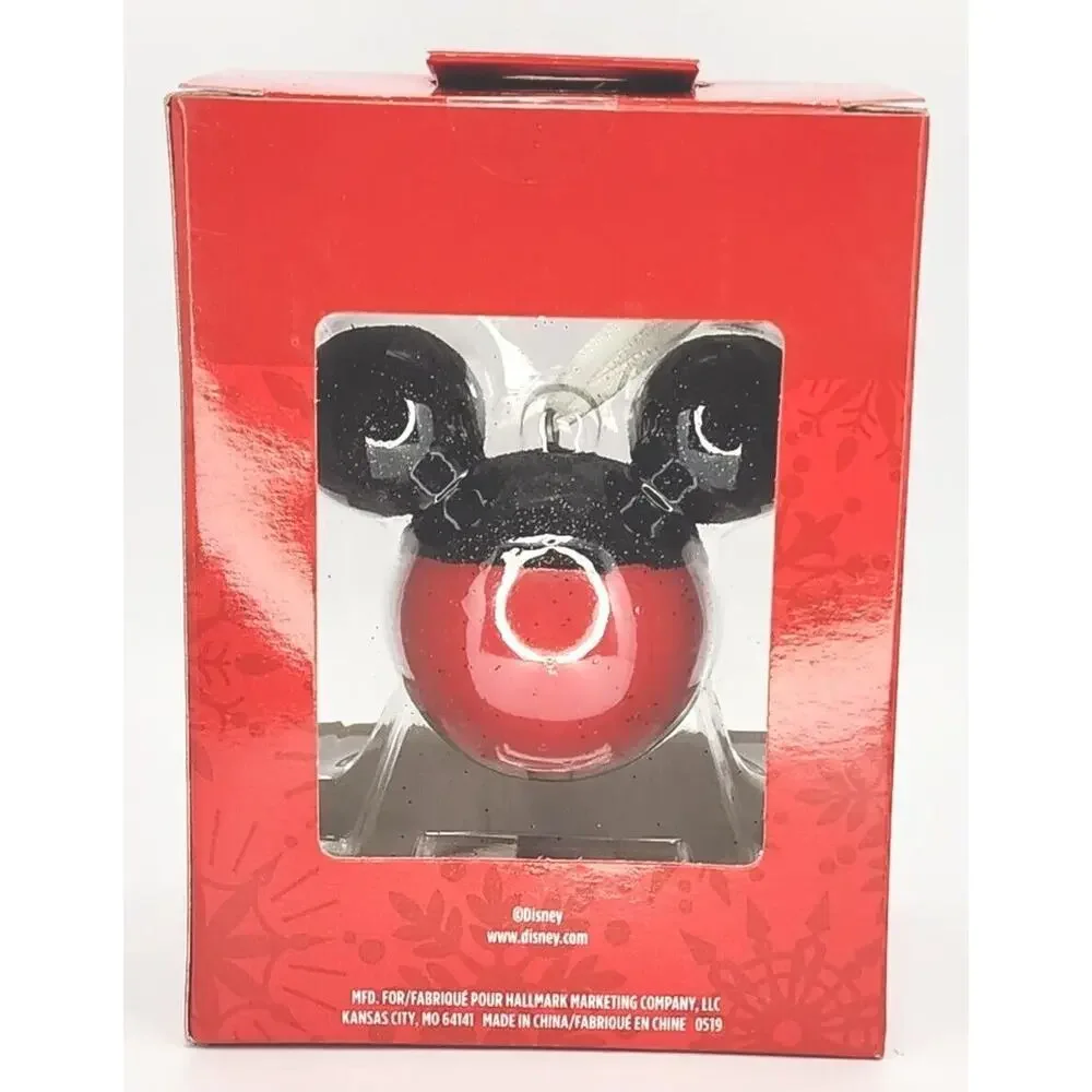 Hallmark Disney‎ Mickey Mouse Glitter Icon Ornament U134